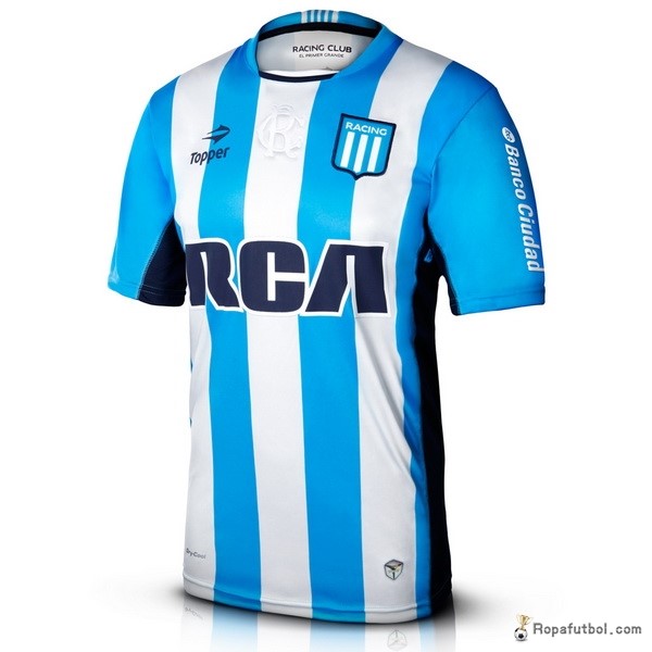 Camiseta Racing Club Replica Primera Ropa 2016/17 Azul